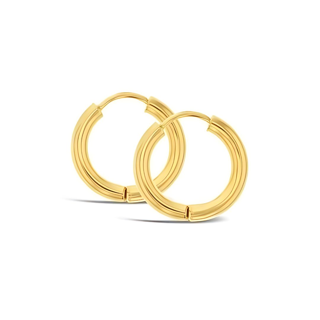 9 Carat Gold Earrings - RubyJade 