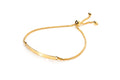Gold Spiga Chain ID Bracelet - RubyJade 