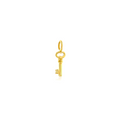 9ct Yellow Gold Mini Key Charm - RUBYJADE