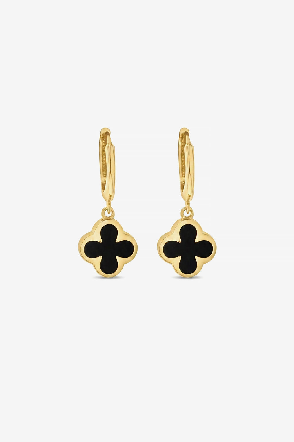 Black Onyx Clover Huggies