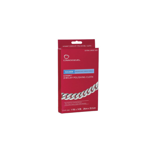 Connoisseurs Silver Jewellery Polish Cloth - RubyJade 