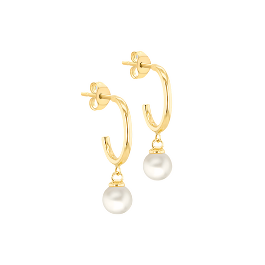 Freshwater Pearl Drop Earrings - RubyJade 
