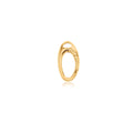 Gold Oval Connector