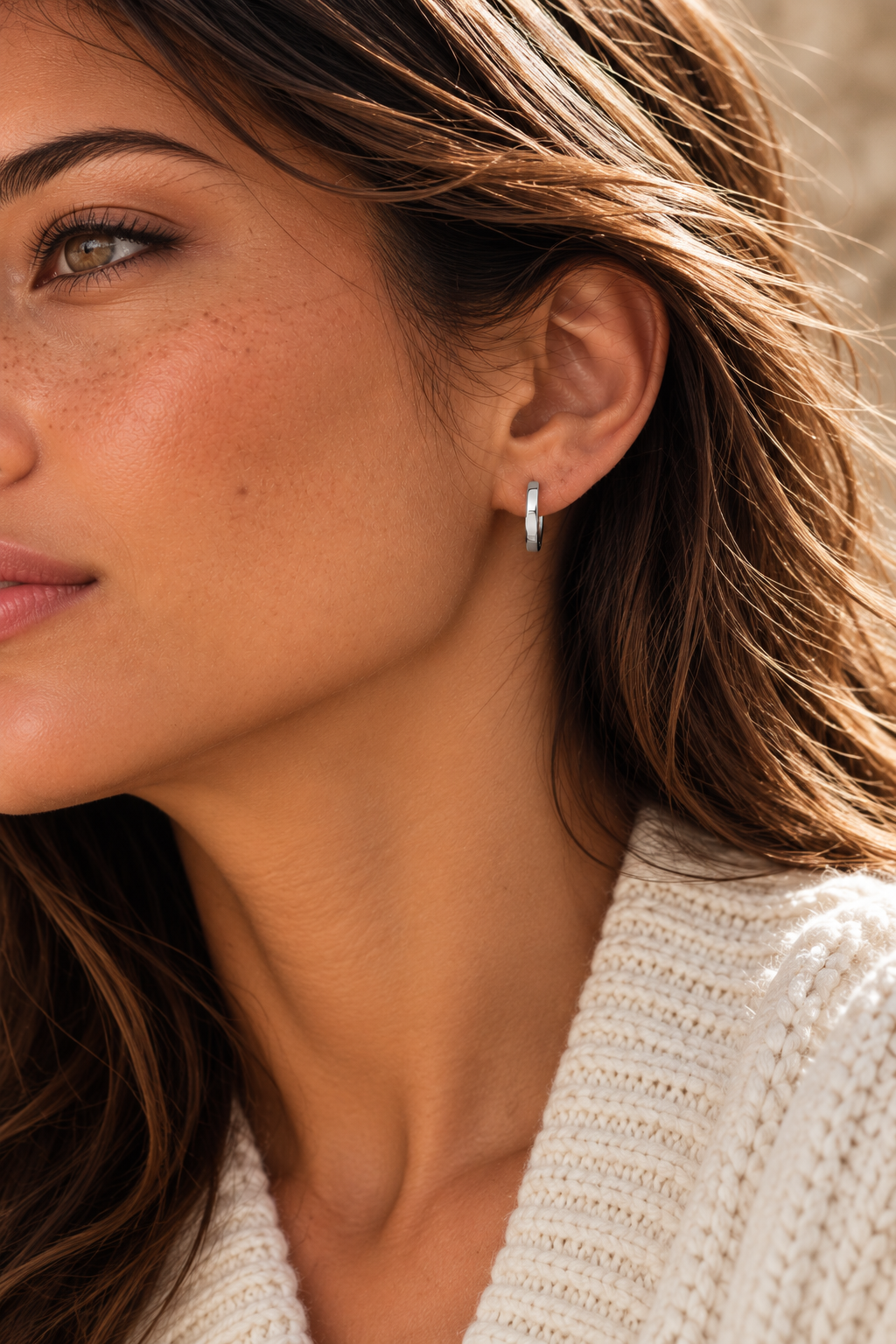 Small Hoop Earrings 12mm