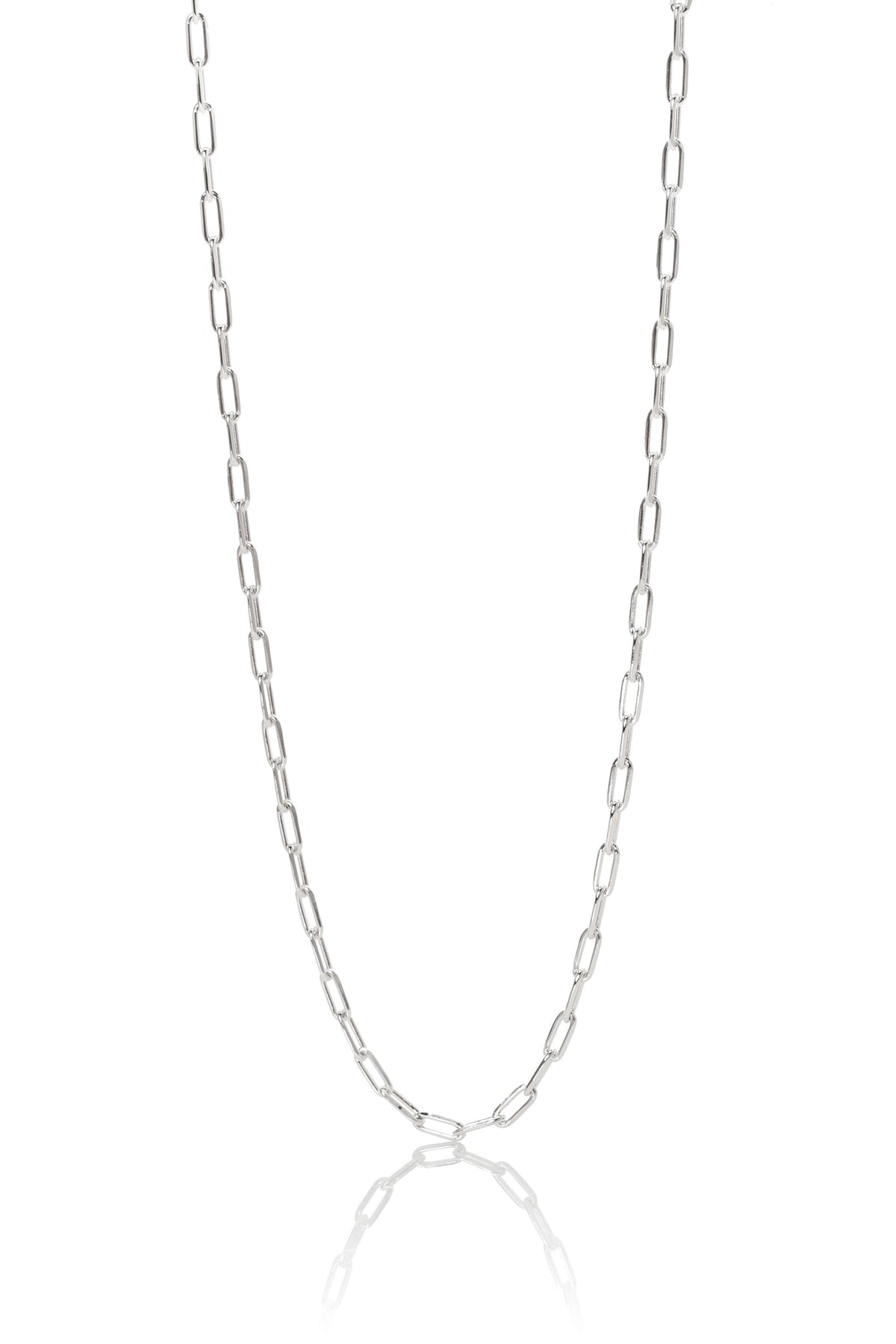 Silver Paperclip Chain