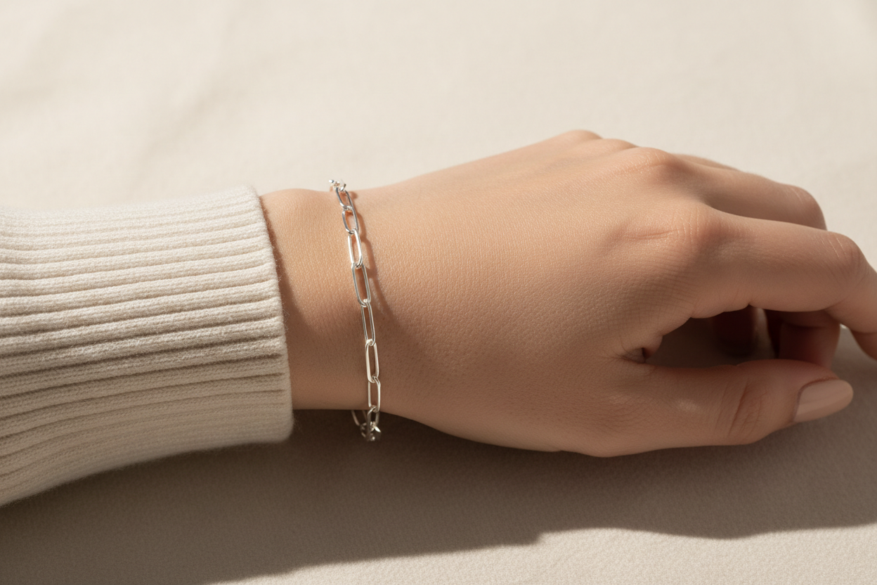 Silver Bracelet Lifestyle 1